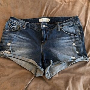 Jean shorts